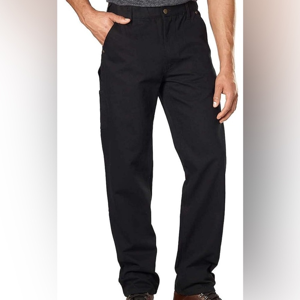 Stanley Men’s Fleece Lined Canvas Utility Work Pants 38X32